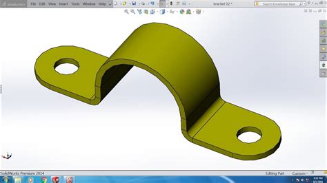 sheet metal bracket solidworks|l bracket solidworks file.